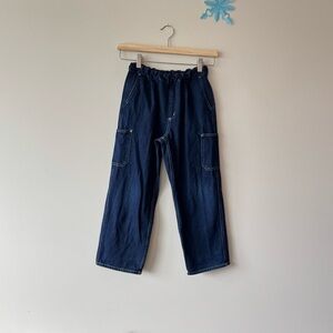 KIDS DENIM UTILITY PANTS 9-10